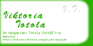 viktoria totola business card